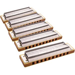 Hohner Marine Band 1896 5-Pack (C - D - E - G - A-major) Hohner Marine Band 1896 5-Pack (C - D - E - G - A-major)