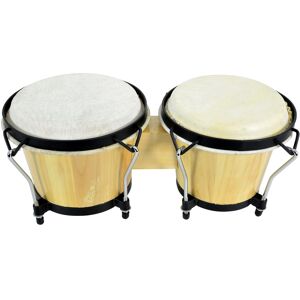 Chord Bongos 6.5 Inch and 7.5 Inch with Carry Bag Natural Chord Bongos 6.5 Inch and 7.5 Inch with Carry Bag Natural