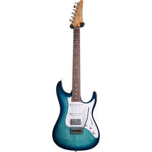 Ibanez AZ22S1F AZ Standard HSS Transparent Turquoise Burst Ibanez AZ22S1F AZ Standard HSS Transparent Turquoise Burst