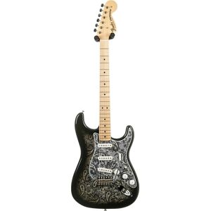Fender Made in Japan Limited Stratocaster Black Paisley Maple Fingerboard Fender Made in Japan Limited Stratocaster Black Paisley Maple Fingerboard