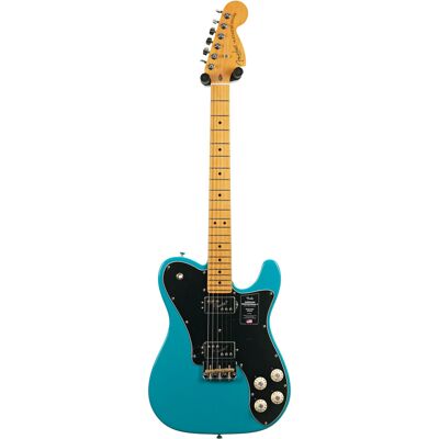 Fender American Professional II Telecaster Deluxe Miami Blue Maple Fingerboard (Ex-Demo) #US22069210 Fender American Professional II Telecaster Deluxe Miami Blue Maple Fingerboard (Ex-Demo) #US22069210