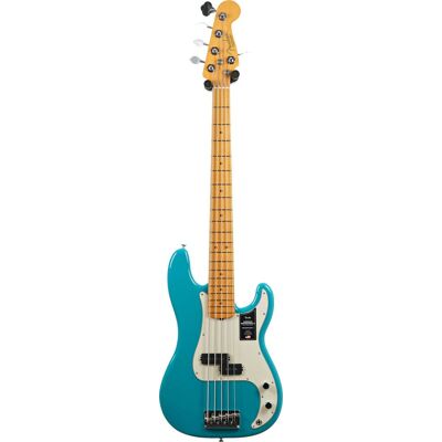 Fender American Professional II Precision Bass V Miami Blue Maple Fingerboard (Ex-Demo) #US24044632 Fender American Professional II Precision Bass V Miami Blue Maple Fingerboard (Ex-Demo) #US24044632