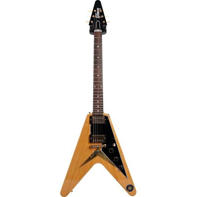 Gibson Custom Shop 58 Korina Flying V Black Pickguard Natural VOS (Ex-Demo) #82372 Gibson Custom Shop 58 Korina Flying V Black Pickguard Natural VOS (Ex-Demo) #82372