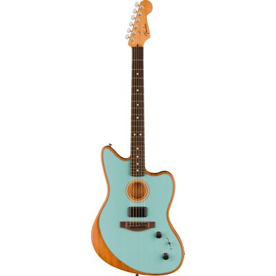 Fender Acoustasonic Player Jazzmaster Ice Blue Rosewood Fingerboard Fender Acoustasonic Player Jazzmaster Ice Blue Rosewood Fingerboard
