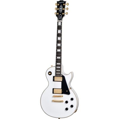 Epiphone Inspired by Gibson Custom Les Paul Custom Alpine White Epiphone Inspired by Gibson Custom Les Paul Custom Alpine White