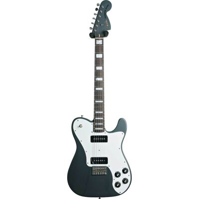 Fender Limited Edition Chris Shiflett Cleaver Telecaster Deluxe Rosewood Fingerboard Charcoal Frost Metallic Fender Limited Edition Chris Shiflett Cleaver Telecaster Deluxe Rosewood Fingerboard Charcoal Frost Metallic