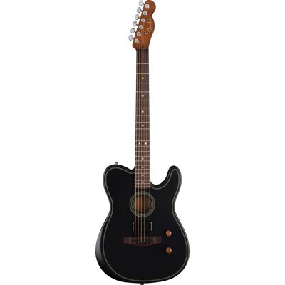 Fender Acoustasonic Standard Telecaster Black Fender Acoustasonic Standard Telecaster Black