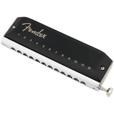 Fender Groove Pro Chromatic 12-Hole Harmonica Key of C Fender Groove Pro Chromatic 12-Hole Harmonica Key of C