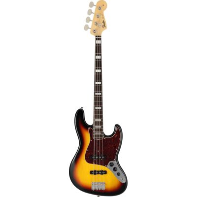 Fender Made in Japan Traditional Late 60s Jazz Bass 3 Colour Sunburst Rosewood Fingerboard Fender Made in Japan Traditional Late 60s Jazz Bass 3 Colour Sunburst Rosewood Fingerboard