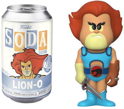 Vinyl Soda Thundercats Lion-O Vinyl Soda Figure in Collector Can Vinyl Soda Thundercats Lion-O Vinyl Soda Figure in Collector Can