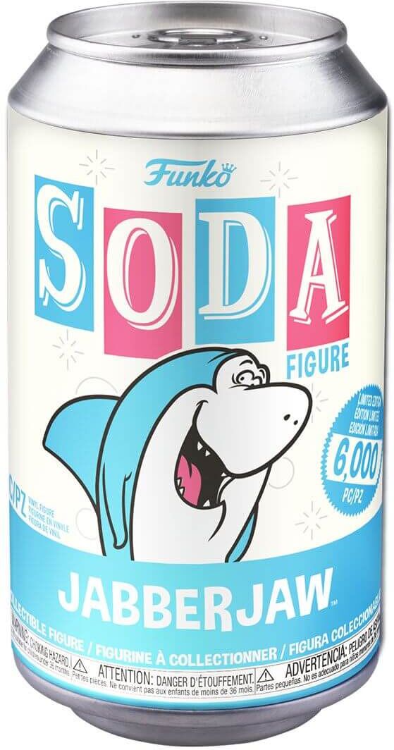 Vinyl Soda Hanna Barbara Jabberjaw Vinyl Soda Figure in Collector Can