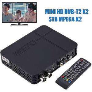 Unbranded Portable Dvb-t2 Stb Mpeg4 K2 High Clarity Digital Tv Box Set-top Receiver Tuner Unbranded Portable Dvb-t2 Stb Mpeg4 K2 High Clarity Digital Tv Box Set-top Receiver Tuner