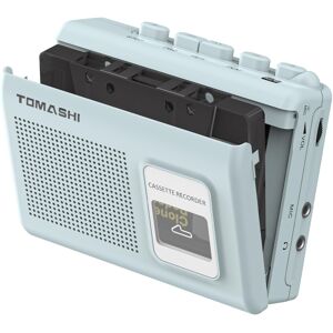 TOMASHI Portable Cassette Player, Tape Recorder with Built-in Speaker, Microphone, Headp TOMASHI Portable Cassette Player, Tape Recorder with Built-in Speaker, Microphone, Headp