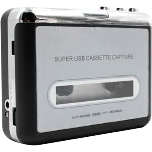 Typecat USB Cassette Tape to PC Super USB Cassette-To-MP3 Capture Audio Music Typecat USB Cassette Tape to PC Super USB Cassette-To-MP3 Capture Audio Music