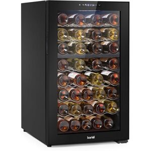 Dellonda Baridi 52 Bottle Dual Zone Wine Cooler, Fridge, Touch Screen Controls, LED - Bla Dellonda Baridi 52 Bottle Dual Zone Wine Cooler, Fridge, Touch Screen Controls, LED - Bla