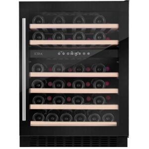 CDA CFWC604BL - Black 46 Bottle Capacity Wine Cooler - G energy CDA CFWC604BL - Black 46 Bottle Capacity Wine Cooler - G energy