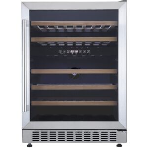 Cookology CWC605SS 60cm Wine Cooler, 54 Bottles, 135L, Digital Temp Control, Rev Cookology CWC605SS 60cm Wine Cooler, 54 Bottles, 135L, Digital Temp Control, Rev