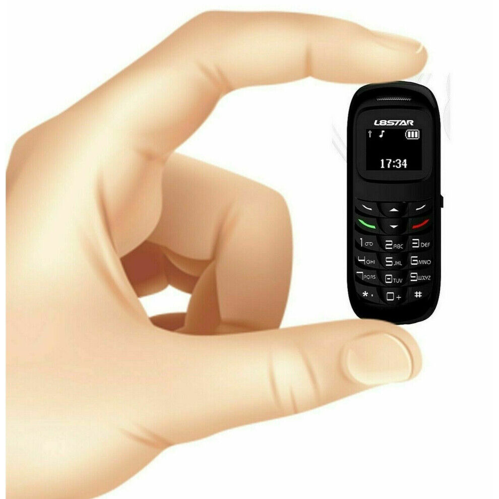 Ranpo Bluetooth Mini Mobile Cell Phone Unlocked GSM Dialer BM70 Earphone
