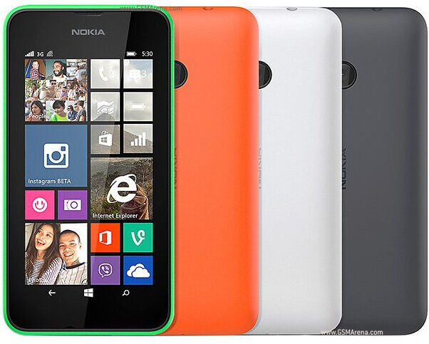 REFURBISHED (Bright orange) Nokia Lumia 530 Single Sim   4GB   512MB RAM