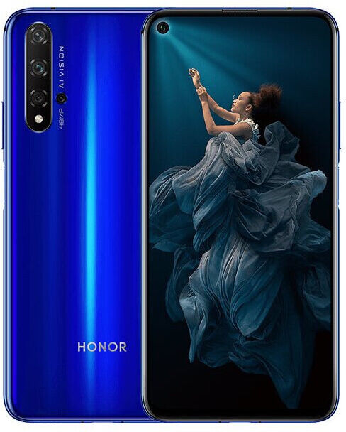 Smartphone Huawei Honor 20 8GB/ 256GB Blue Dual SIM European Version