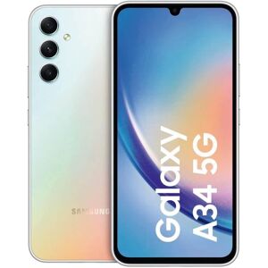 REFURBISHED Samsung Galaxy A34 (A346E-DSN) Dual 5G, 128GB+6GB RAM, Awesome Silver - ACE-7439 REFURBISHED Samsung Galaxy A34 (A346E-DSN) Dual 5G, 128GB+6GB RAM, Awesome Silver - ACE-7439