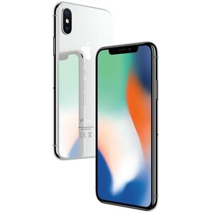 REFURBISHED Apple iPhone X 4G Smartphone 5.8" Unlocked Mobile Phone 64GB SIM Free Silver REFURBISHED Apple iPhone X 4G Smartphone 5.8" Unlocked Mobile Phone 64GB SIM Free Silver