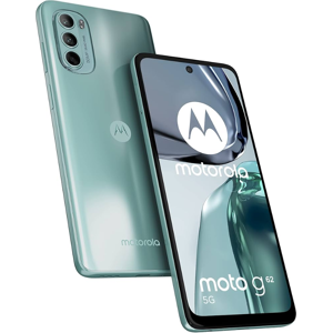 REFURBISHED Motorola Moto G62 5G-64GB Frosted Blue Unlocked - Very Good Condition REFURBISHED Motorola Moto G62 5G-64GB Frosted Blue Unlocked - Very Good Condition