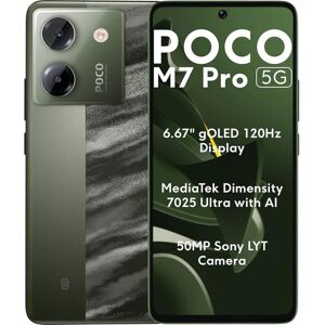 Xiaomi Poco M7 Pro 5G Dual SIM 256GB (8GB RAM) Global Version Green Xiaomi Poco M7 Pro 5G Dual SIM 256GB (8GB RAM) Global Version Green