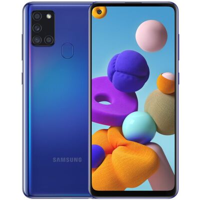 REFURBISHED (Blue) Samsung Galaxy A21s Dual Sim 32GB 3GB RAM REFURBISHED (Blue) Samsung Galaxy A21s Dual Sim 32GB 3GB RAM