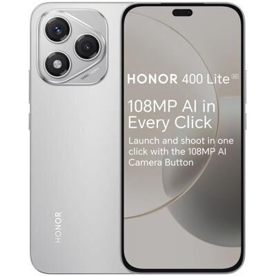 REFURBISHED Honor 400 Lite 5G Dual + eSIM, 256GB, 12GB RAM, Velvet Grey Global - AI Camera B REFURBISHED Honor 400 Lite 5G Dual + eSIM, 256GB, 12GB RAM, Velvet Grey Global - AI Camera B