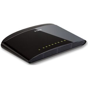 D-Link - 8-Port Fast Ethernet Unmanaged Desktop Switch D-Link - 8-Port Fast Ethernet Unmanaged Desktop Switch
