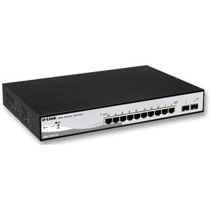 D-Link - 10-Port Gigabit PoE Smart Managed Switch - 8x PoE Ports, Fanless D-Link - 10-Port Gigabit PoE Smart Managed Switch - 8x PoE Ports, Fanless