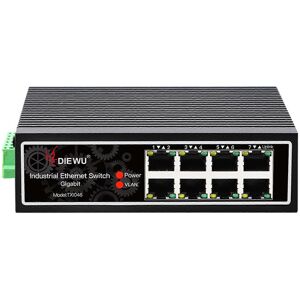 Unbranded (As show, One size) TXI046 8-Port 1000M Ethernet Switch Home Network Hub 10/100/ Unbranded (As show, One size) TXI046 8-Port 1000M Ethernet Switch Home Network Hub 10/100/