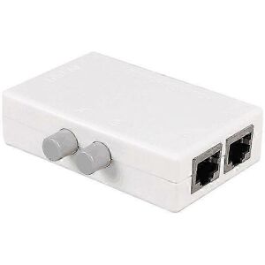 Unbranded RJ45 splitter switch, 2-port network switch, splitter selector (hub), 1 output o Unbranded RJ45 splitter switch, 2-port network switch, splitter selector (hub), 1 output o