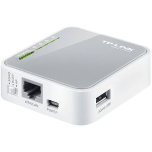 TP-LINK TL-MR3020 wireless router Single-band (2.4 GHz) Fast Ethernet 3G 4G Grey TP-LINK TL-MR3020 wireless router Single-band (2.4 GHz) Fast Ethernet 3G 4G Grey