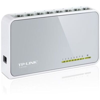 TP-LINK TL-SF1008D 8-Port 10/100 Unmanaged Desktop Switch Plastic Case TL-SF100 TP-LINK TL-SF1008D 8-Port 10/100 Unmanaged Desktop Switch Plastic Case TL-SF100