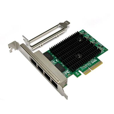 Saudism 4 Port 2.5G PCIe Network Card 2.5 Gigabit Ethernet Adapter RTL8125BG PCI Express Saudism 4 Port 2.5G PCIe Network Card 2.5 Gigabit Ethernet Adapter RTL8125BG PCI Express