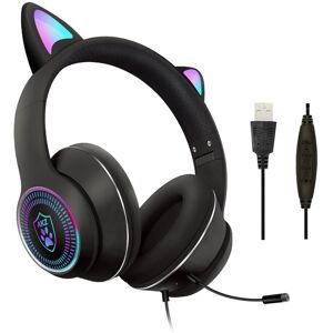 GreenZech Wired Headset Stereo Blue Light Over-Ear Gaming Headphone with Mic Noise Canceli GreenZech Wired Headset Stereo Blue Light Over-Ear Gaming Headphone with Mic Noise Canceli