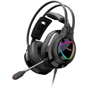 GreenZech Gaming Headset 50mm Dynamic HD Noise Reduction Luminous 3.5mm USB Headphone with GreenZech Gaming Headset 50mm Dynamic HD Noise Reduction Luminous 3.5mm USB Headphone with