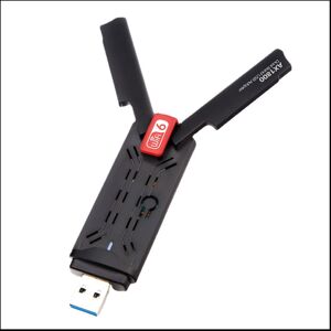 Tlily 1800Mbps Wifi 6 USB 3.0 Adapter 2.4G 5.8G WiFi6 Dongle Network Card Support Win Tlily 1800Mbps Wifi 6 USB 3.0 Adapter 2.4G 5.8G WiFi6 Dongle Network Card Support Win