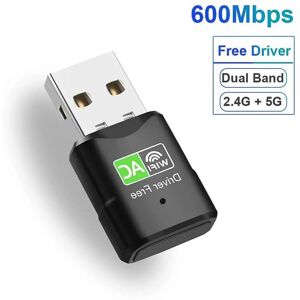 Unbranded 600Mbps USB WiFi Adapter Dual Band 2.4G 5Ghz 802.11AC Wireless Network Card Free Unbranded 600Mbps USB WiFi Adapter Dual Band 2.4G 5Ghz 802.11AC Wireless Network Card Free