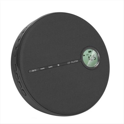 Unbranded Rechargeable Bluetooth CD Player, Music CD Disc Player for Car Black Unbranded Rechargeable Bluetooth CD Player, Music CD Disc Player for Car Black