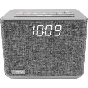 iHome Bluetooth Dual Alarm FM Radio Clock with Speakerphone and USB iHome Bluetooth Dual Alarm FM Radio Clock with Speakerphone and USB