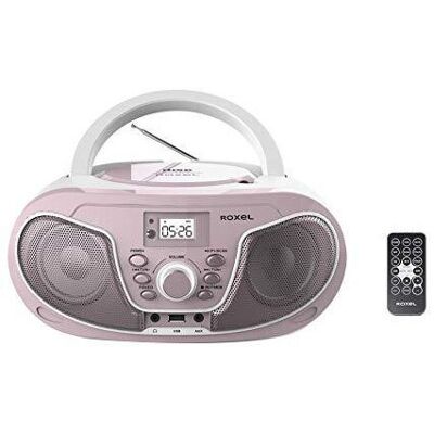 Roxel - RCD-S70BT - Bluetooth - Portable CD Boombox Roxel - RCD-S70BT - Bluetooth - Portable CD Boombox