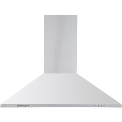 Cookology CH700SS 70cm Chimney Cooker Hood, Stainless Steel Kitchen Extractor Fa Cookology CH700SS 70cm Chimney Cooker Hood, Stainless Steel Kitchen Extractor Fa