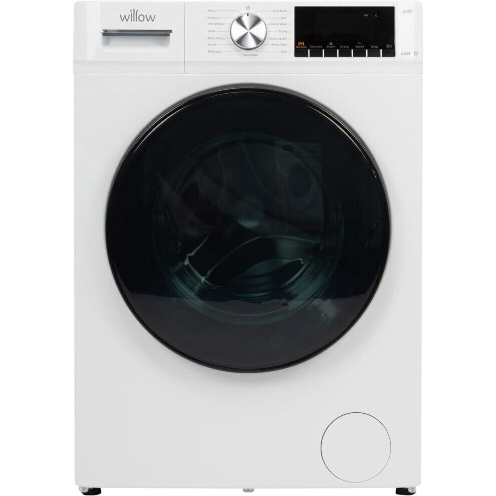 Willow Appliances Willow WWD8514WH 8kg 1400 Spin Washer-Dryer, White