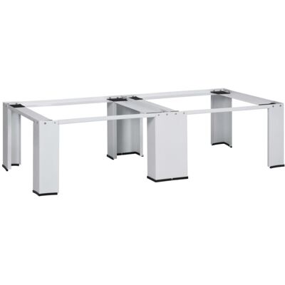 Unbranded vidaXL Double Washing and Drying Machine Pedestal White Dryer Pedestal Stand Unbranded vidaXL Double Washing and Drying Machine Pedestal White Dryer Pedestal Stand