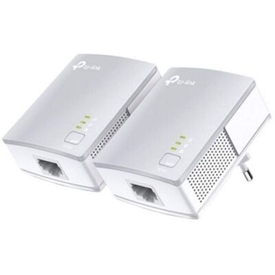 TP-LINK PA411KIT 500 Mbit/s Ethernet White 2 Pieces(s) – Powerline Network Adapters (500 TP-LINK PA411KIT 500 Mbit/s Ethernet White 2 Pieces(s) – Powerline Network Adapters (500