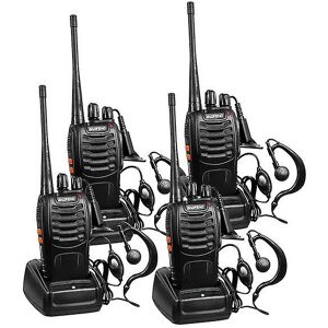 Unbranded Rechargeable Long Range Two-way Radios With Earpiece 2-4 Pack Uhf 400-470mhz Wal Unbranded Rechargeable Long Range Two-way Radios With Earpiece 2-4 Pack Uhf 400-470mhz Wal