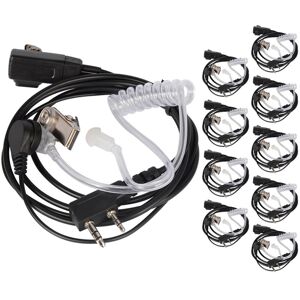 Unbranded REFURBISHED 10pcs Accessories Air Acoustic Tube Headset Earpiece For For Radio Walkie Talkie Unbranded REFURBISHED 10pcs Accessories Air Acoustic Tube Headset Earpiece For For Radio Walkie Talkie